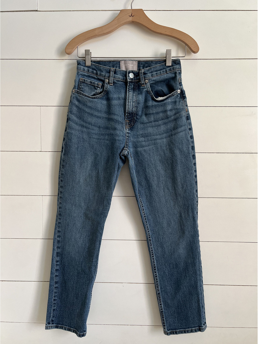 Everlane 90's Cheeky Jean Women's Size 27 Crop Chic Streetwear Minimalist Boho